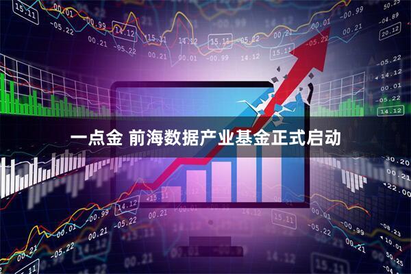 一点金 前海数据产业基金正式启动